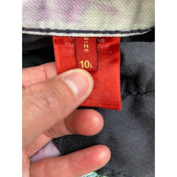 X2 Quality Denim Size 31 Cut Off Tie Dye Jeans Shorts - Picture 5 of 7